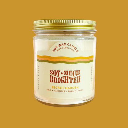 Secret Garden- Soy Wax Candle 8 oz.