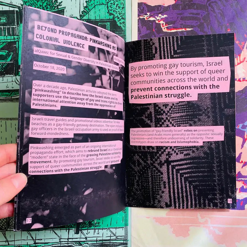 Queer Voices from the Fight for Palestinian Liberation zine