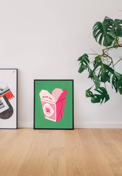 Chinese Takeout Print- Jen Wang Studios