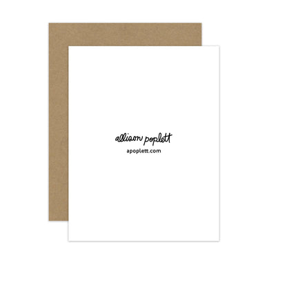 Summer Table Card