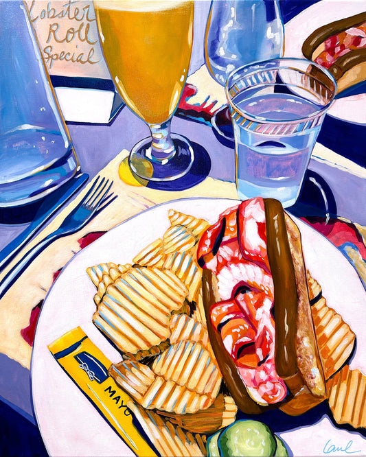 Lobster Rolls for Two Print: 8x10