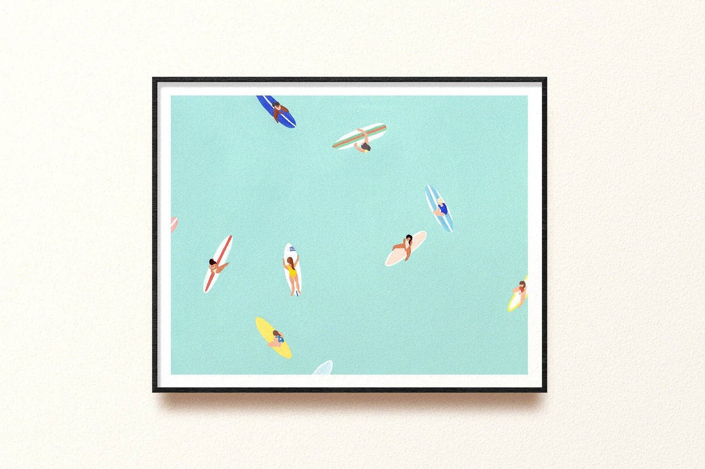 Mini Surfers Print- Jen Wang Studios
