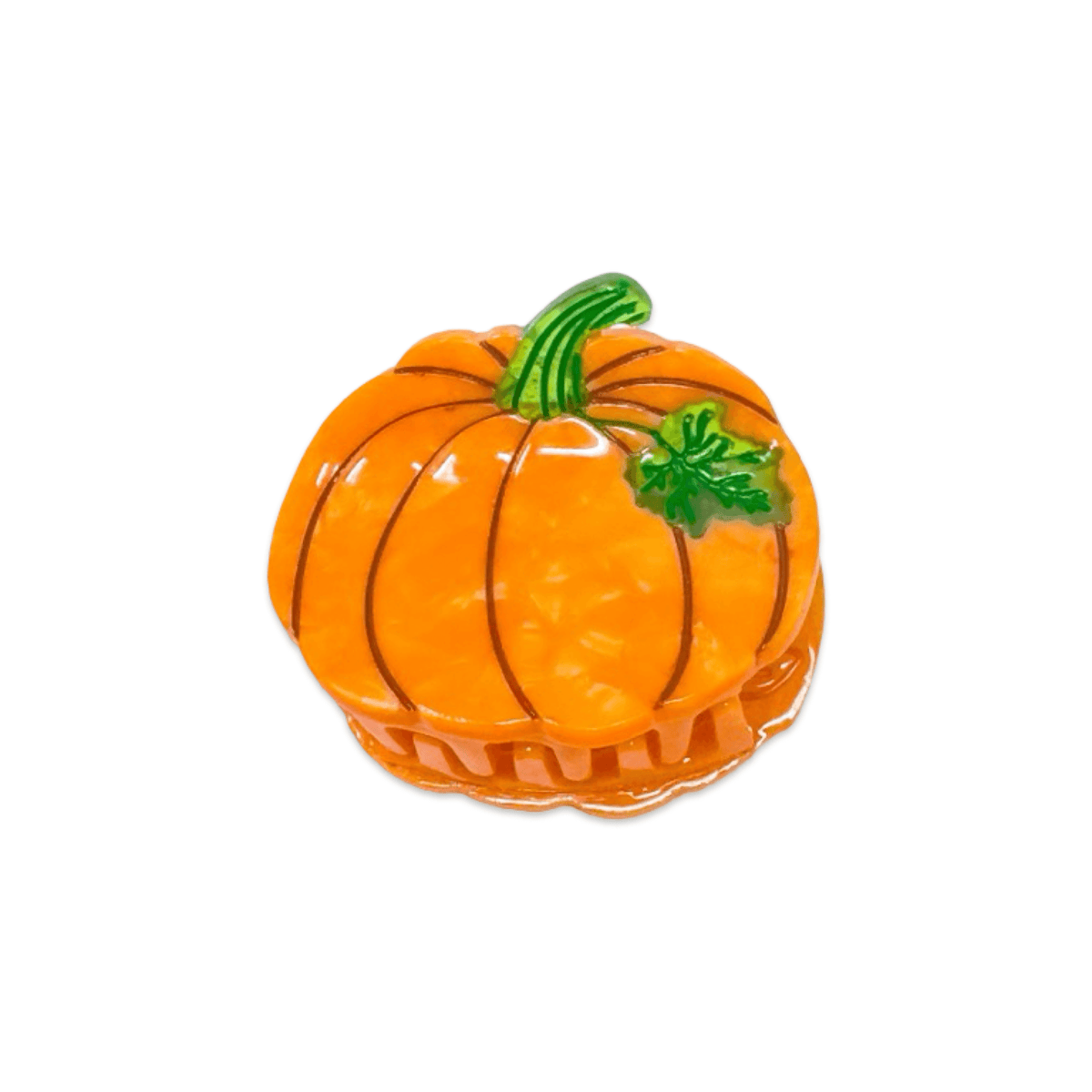 Mini Pumpkin Hair Claw Clip- Jenny Lemons