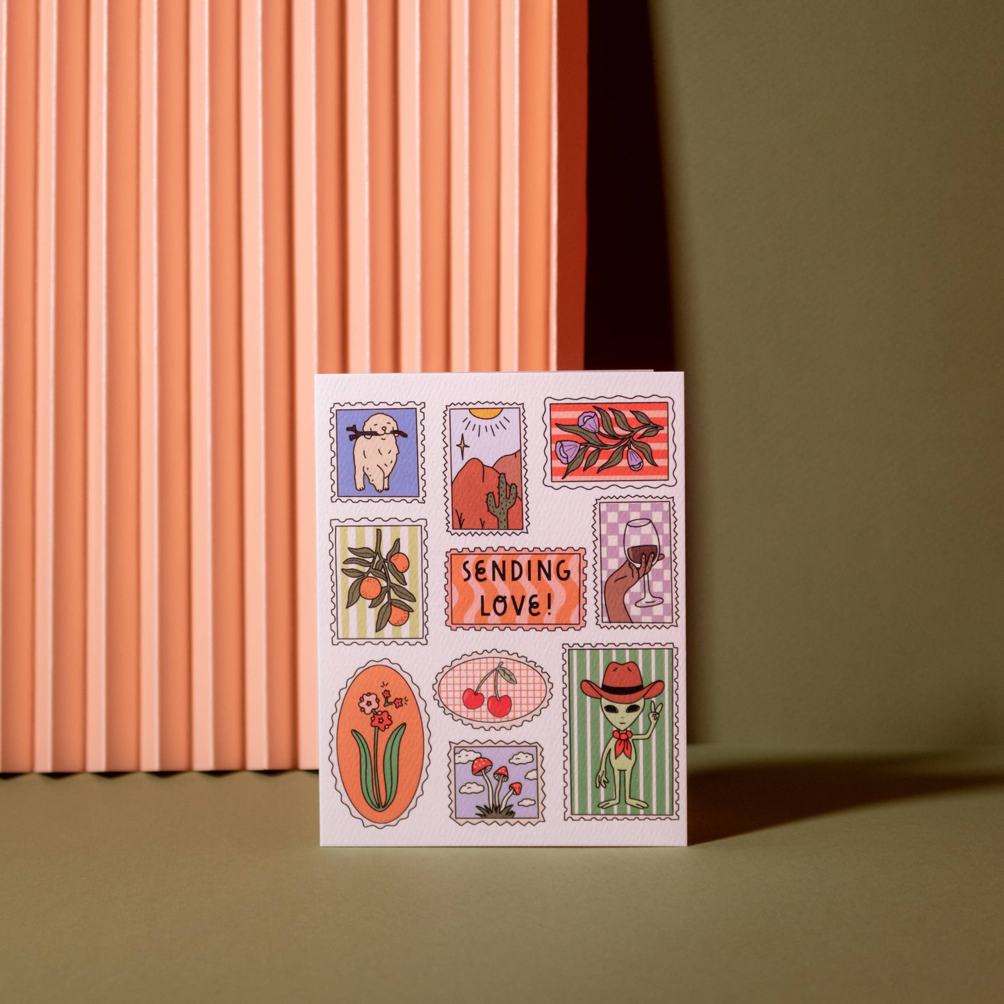 Sending Love Card