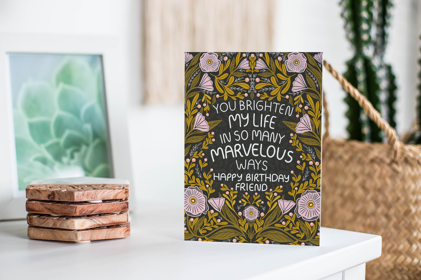 Marvelous Birthday Card - Gingiber