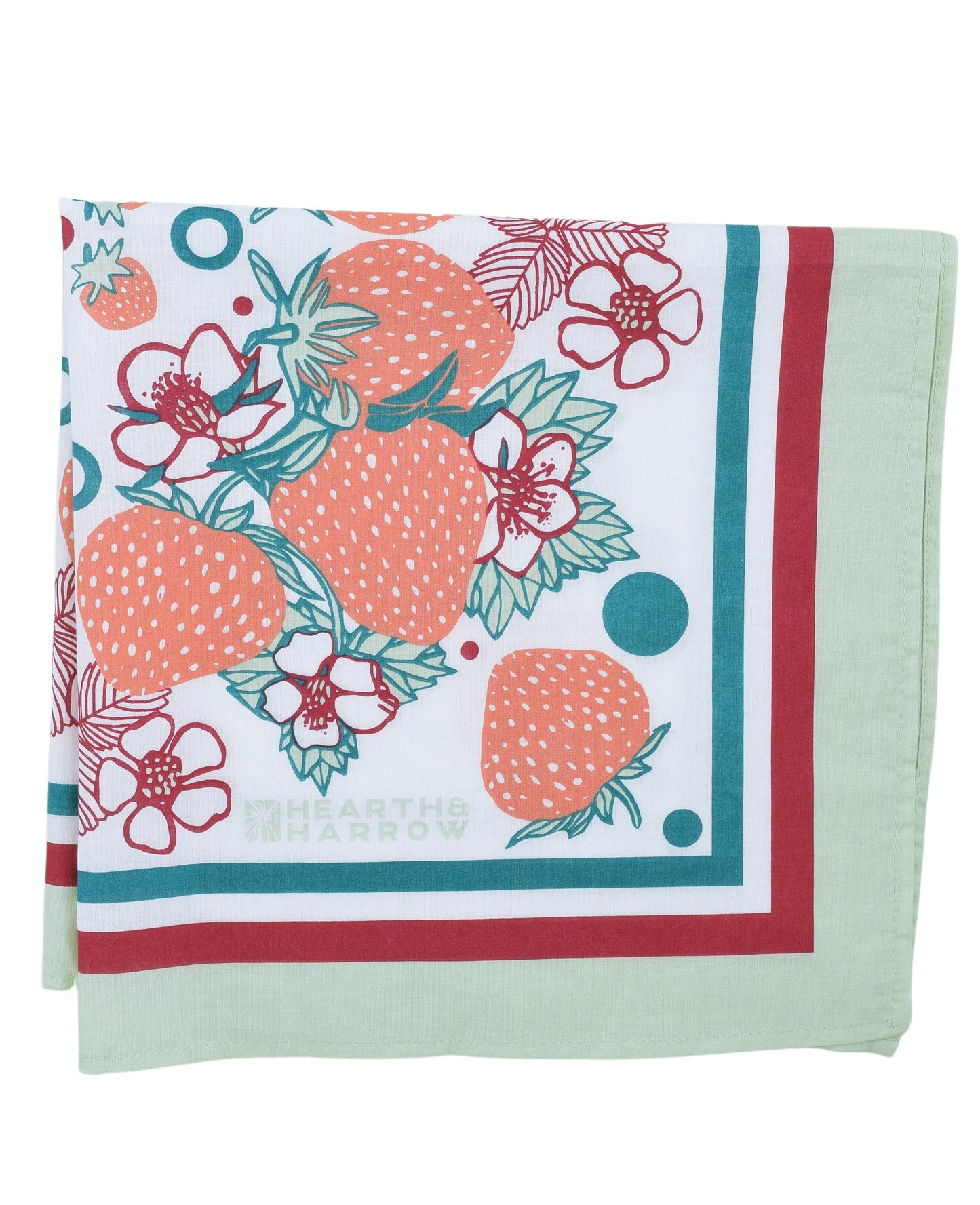 Strawberry Patch Bandana - Hearth and Harrow
