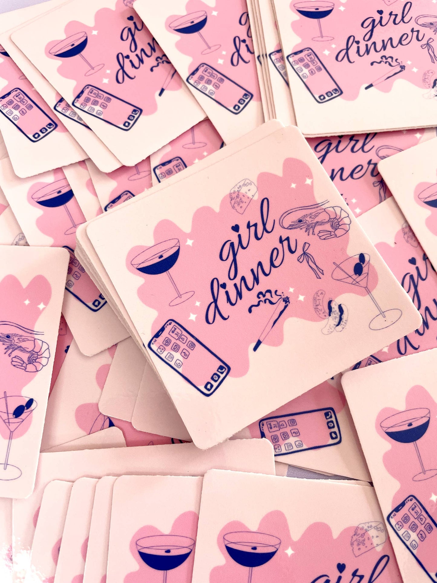 Girl Gang Craft - Girl Dinner Sticker