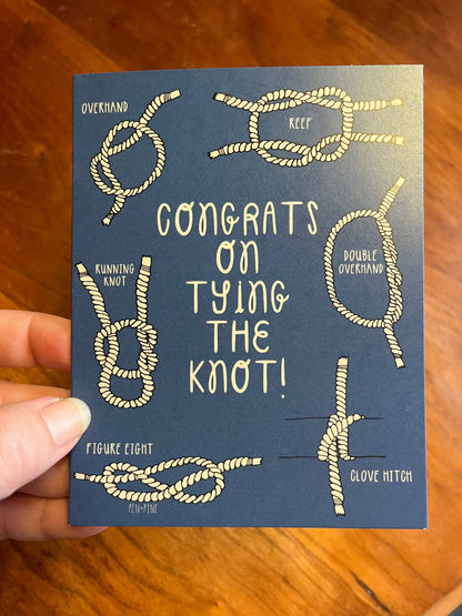 Congrats on Tying the Knot Card