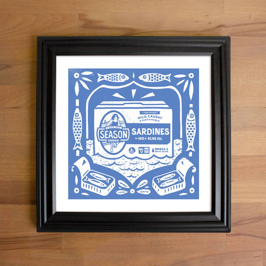 Indestructible Food - Sardines Color Print