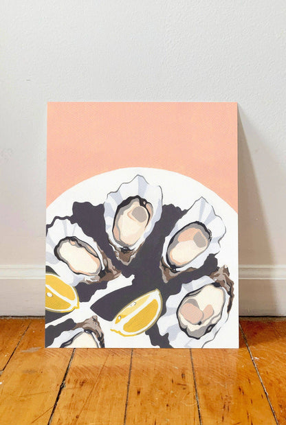 Oysters Art Print- Jen Wang Studios