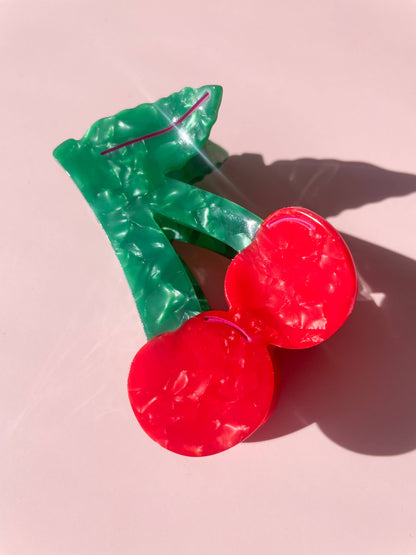 Line & Co - Cherry Claw Clip