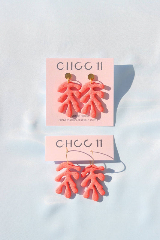 CORAL EARRING: Studio Choo11