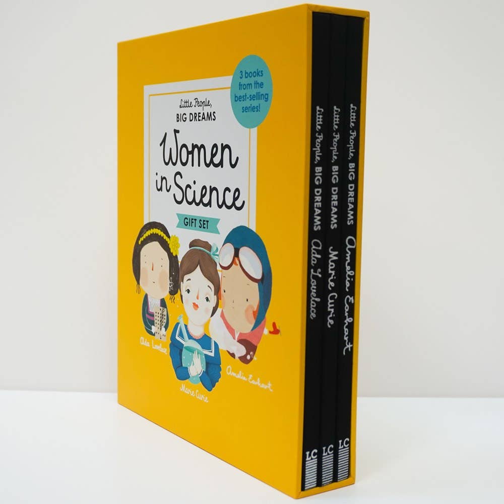 Little People, Big Dreams: Women in Science 3 Books Gift Set Microcosm Publishing & Distribution -