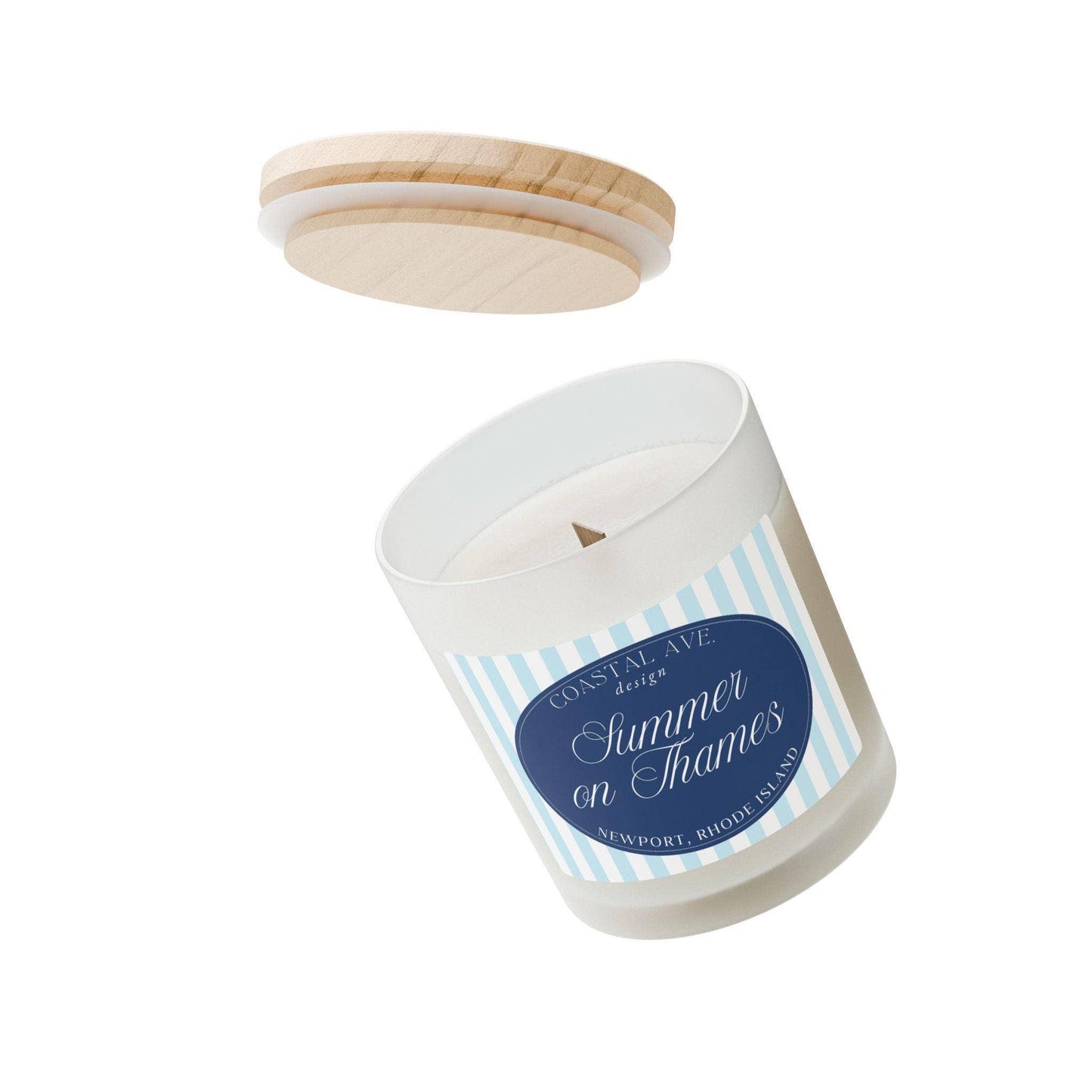 Summer on Thames Newport RI Coconut Mango Candle