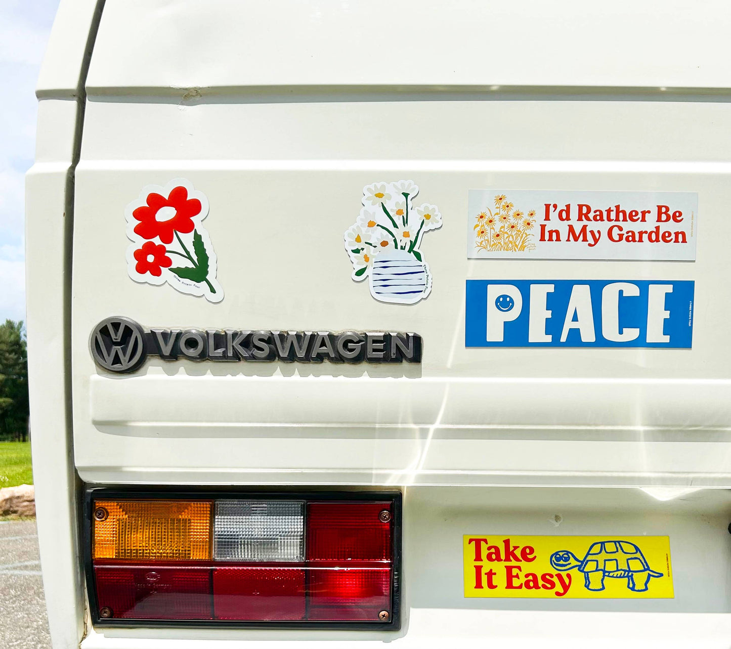 I'd Rather Be In My Garden - Bumper Magnet -