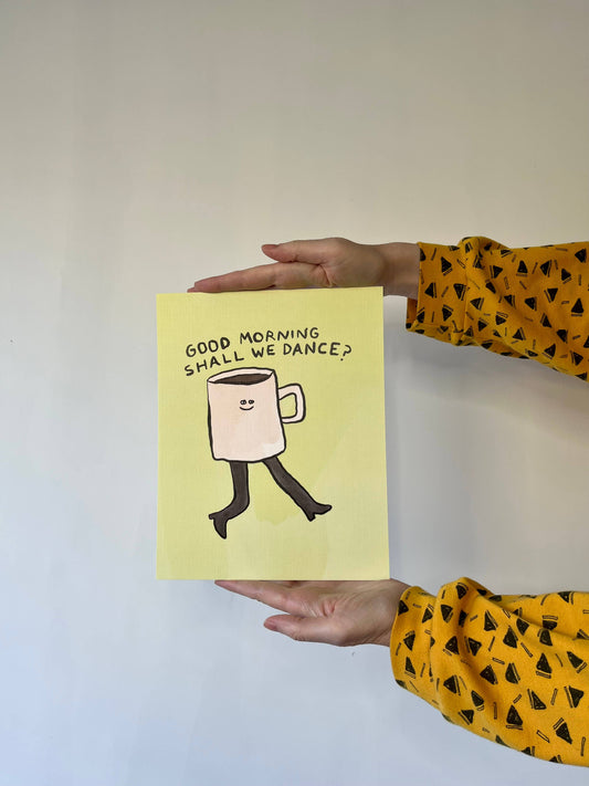 My BFF Coffee: 8"x10" print