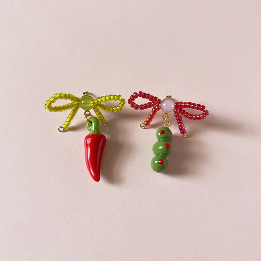 Savory Bites Earrings - Warm Clay Co.