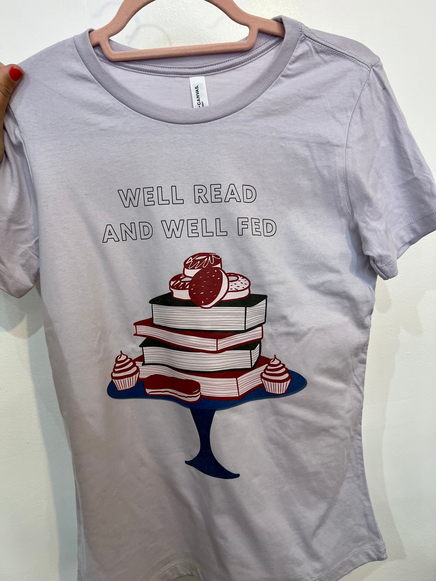 Well Read and Well Fed T-shirt