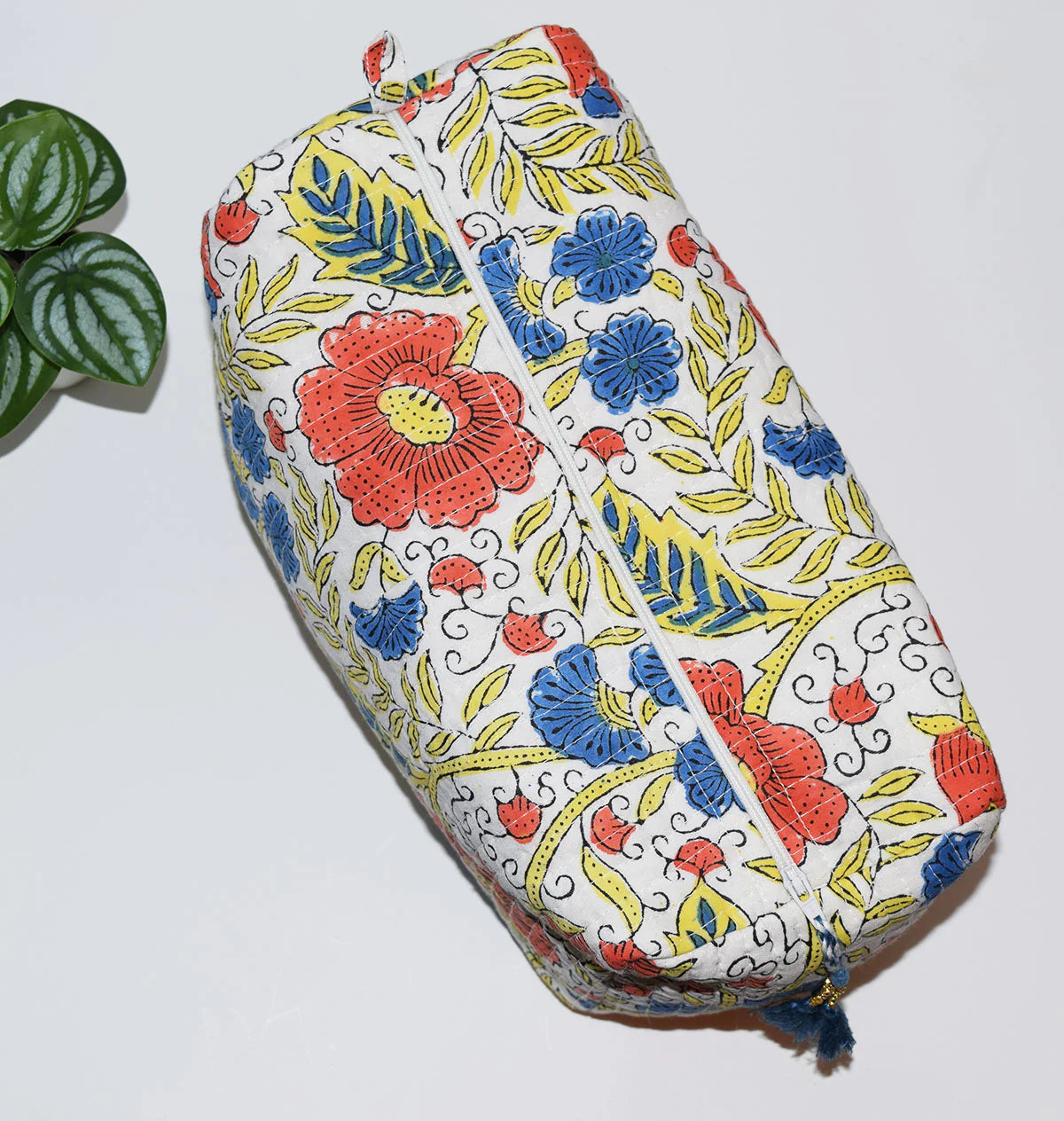 Amisha Design - Jumbo Waterproof Toiletry Bag | Red Poppies