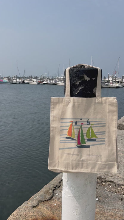 Fruity Sailboats Tote Bag