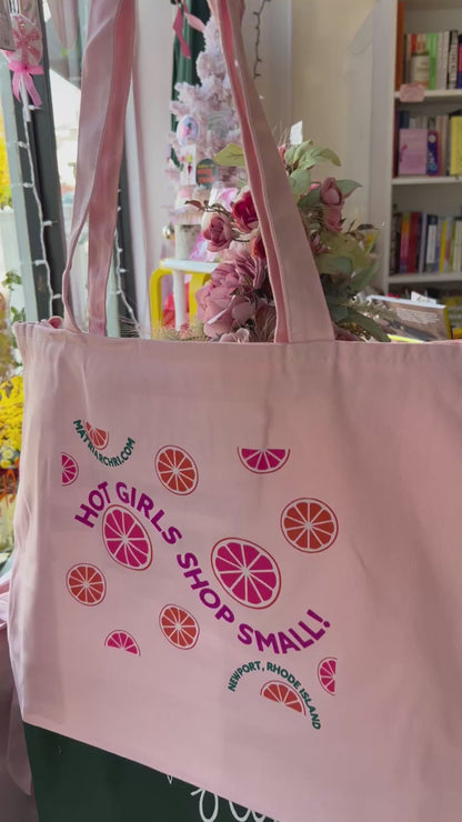 Hot Girls Shop Small Oversized Tote Bag