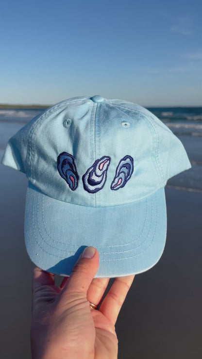 Shuck the Patriarchy with Oysters Embroidered Hat
