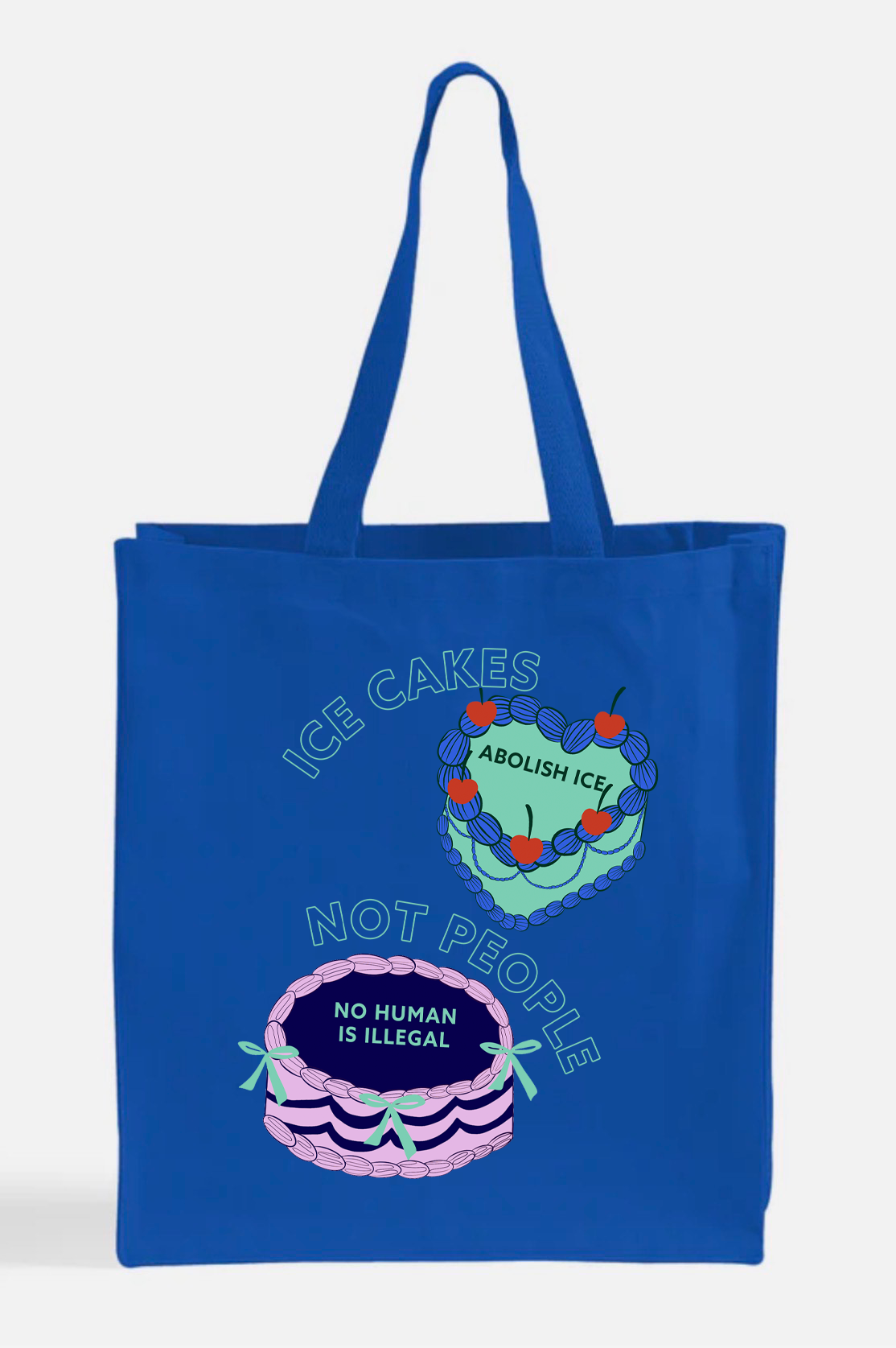 Icing Cakes Pro-Immigrant Tote Bag