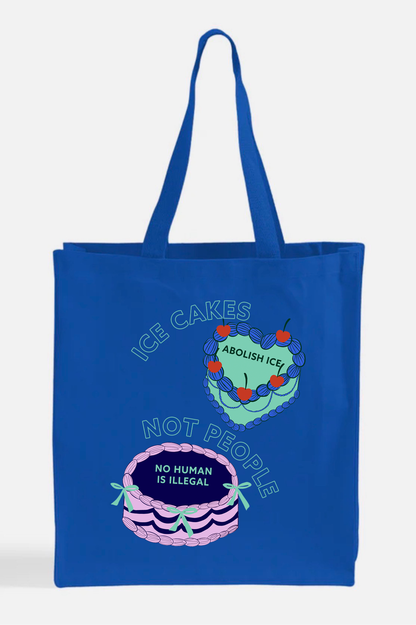 Icing Cakes Pro-Immigrant Tote Bag
