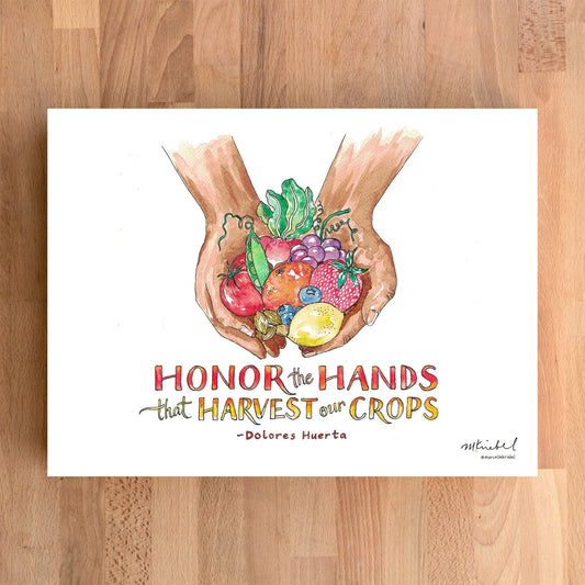 Honor the Hands Print - Marcella Kriebel