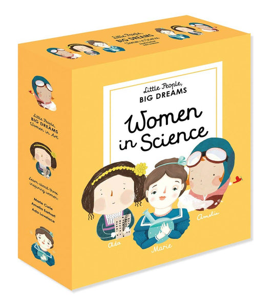 Little People, Big Dreams: Women in Science 3 Books Gift Set Microcosm Publishing & Distribution -