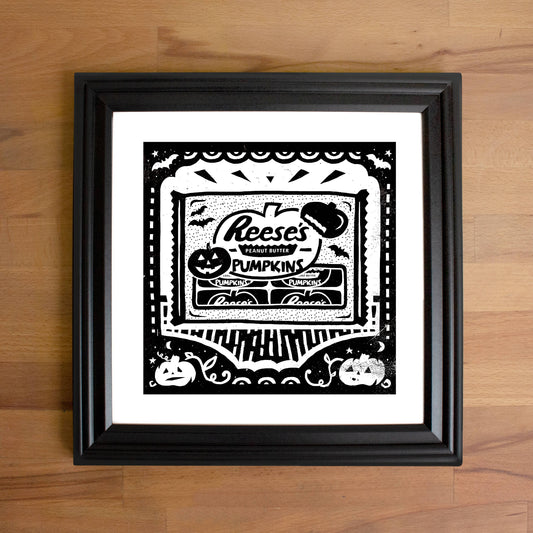 Indestructible Food - Reese's Pumpkin Print