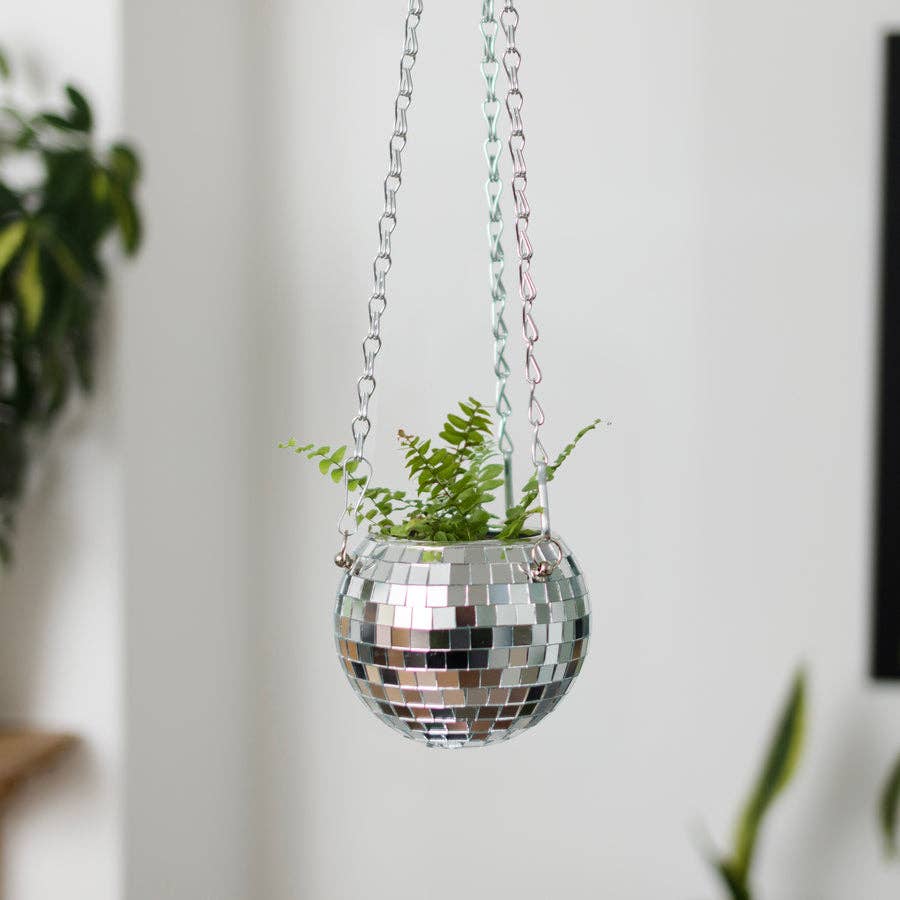 Bubblegum Stuff US - Disco Ball Hanging Planter (4 in)
