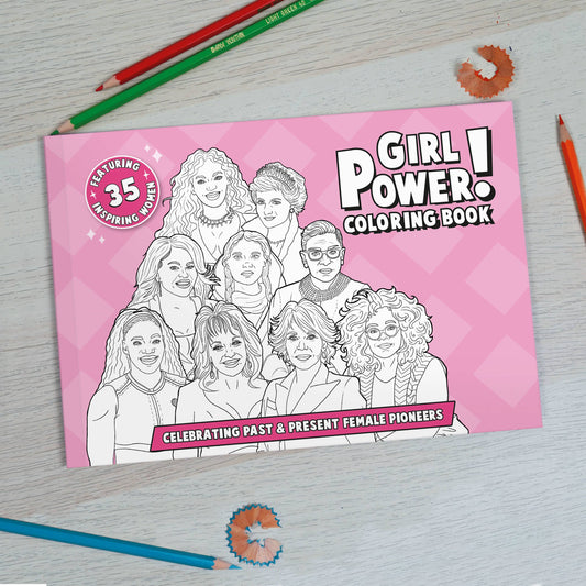 Girl Power Coloring Book