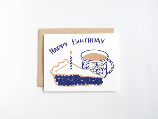 Middle Dune - Birthday Pie Card