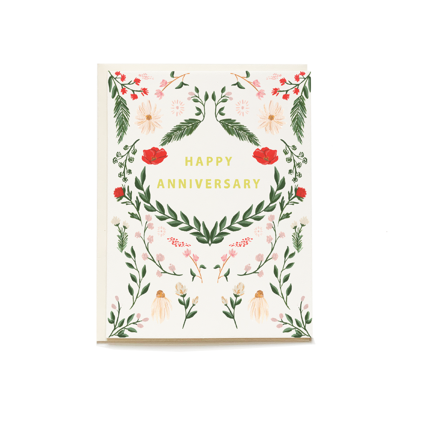 Wild Meadow Anniversary Greeting Card