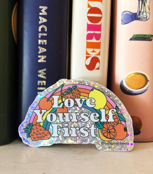 Ash + Chess - Sticker - Love Yourself First