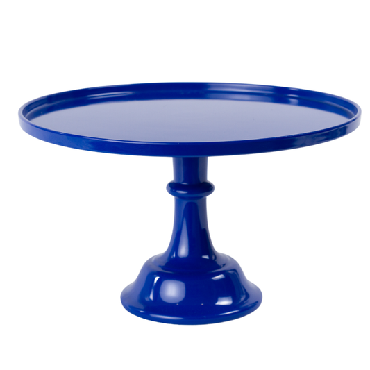 Sprinkles & Confetti Party Supplies - Royal Blue Melamine Cake Stand | Cupcake Stand