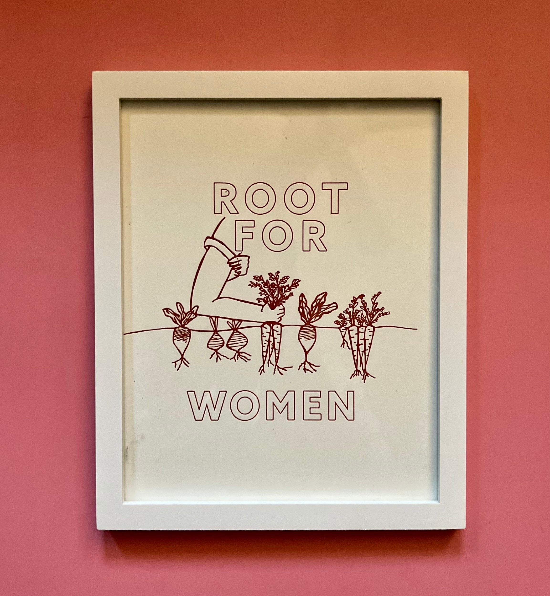 Root for Women Art Print – Overseasoned