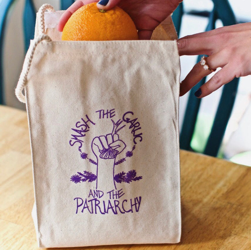 Smash the Garlic and the Patriarchy™ Lunch Bag